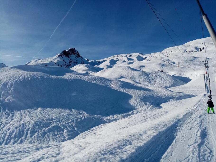 L'Appartement Les Bossons En Lisiere De Foret Dans Le Chalet Genepi Arêches المظهر الخارجي الصورة