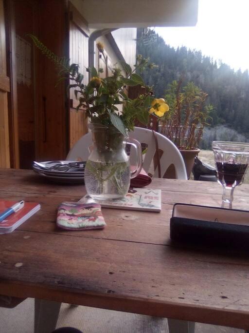 L'Appartement Les Bossons En Lisiere De Foret Dans Le Chalet Genepi Arêches المظهر الخارجي الصورة